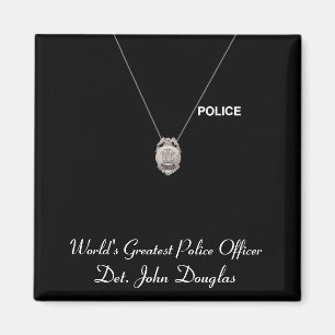 Polizeibeamte-Magnet Magnet