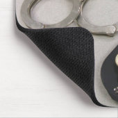 Polizeibeamte Mousepad (Ecke)