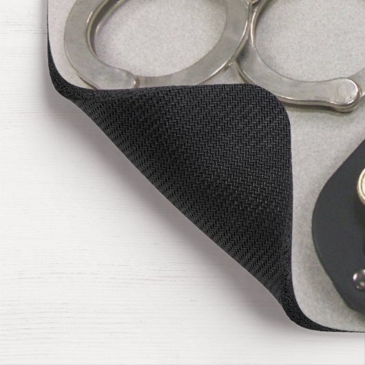 Polizeibeamte Mousepad (Ecke)