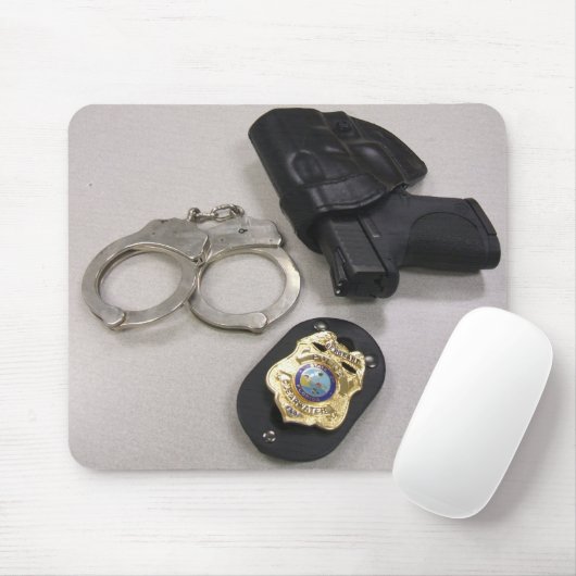 Polizeibeamte Mousepad (Mit Mouse)