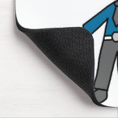 Polizeibeamte Mousepad (Ecke)