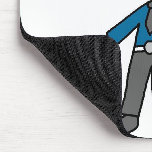 Polizeibeamte Mousepad (Ecke)