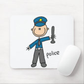 Polizeibeamte Mousepad (Mit Mouse)