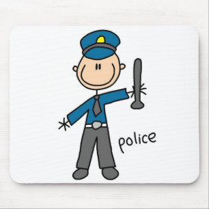 Polizeibeamte Mousepad