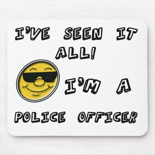 Polizeibeamte Mousepad (Vorne)