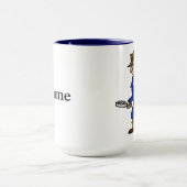 Polizeibeamte oder private Eye-Kaffee-Tasse Tasse (Zentrum)