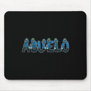 Polizeibeamte Opa Abuelo Halloween-Kostüm Mousepad
