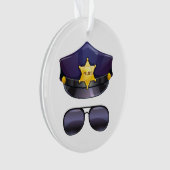 Polizeibeamte Ornament (Vorderseite)