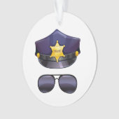 Polizeibeamte Ornament (Vorderseite)