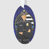 Polizeibeamte Ornament (Vorderseite)