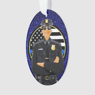 Polizeibeamte Ornament