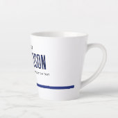 Polizeibeamte personalisiert Thin Blue Line Milchtasse (Rechts)