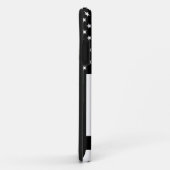 Polizeibeamte Personalisierte Thin Blue Line Case-Mate iPhone Hülle (Hinten/Rechts)