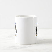 Polizeibeamte-Pinguin Kaffeetasse (Mittel)