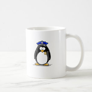 Polizeibeamte-Pinguin Kaffeetasse