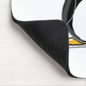 Polizeibeamte-Pinguin Mousepad (Ecke)