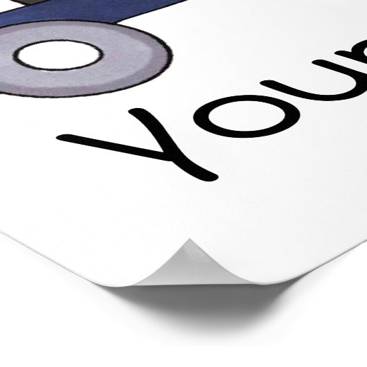 Polizeibeamte Poster (Ecke)