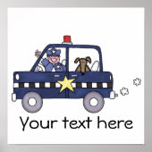 Polizeibeamte Poster (Vorne)