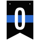 Polizeibeamte Rechtsdurchsetzung Herzlichen Glückw Wimpelkette (Dritte Fahne)