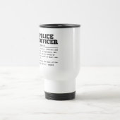 Polizeibeamte Reisebecher (Mittel)