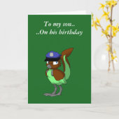 Polizeibeamte-Schokolade/tadelloser Karte (Gelbe Blume)