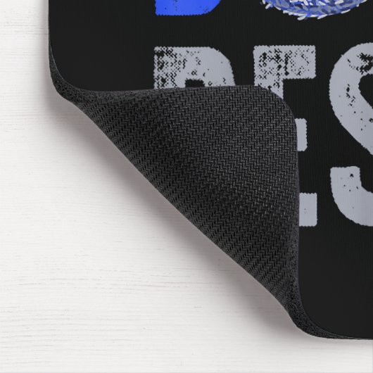 Polizeibeamte Shirt Thin Blue Line Donut Resist J Mousepad (Ecke)