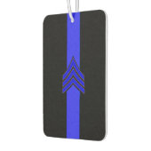 Polizeibeamte Streifen dünne blaue Linie Autolufterfrischer (Links)