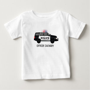 Polizeibeamte SUV Birthday Baby T-shirt