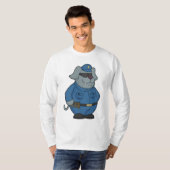 Polizeibeamte T-Shirt (Vorne ganz)