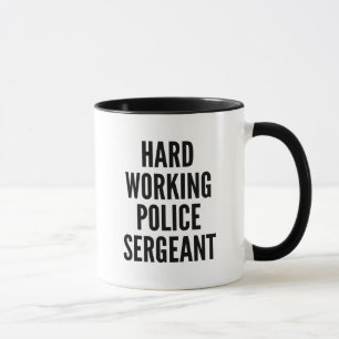 Polizeibeamte Tasse