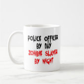 Polizeibeamte Zombie Slayer Kaffeetasse (Links)