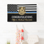 Polizeibeamter Abschluss Strafverfolgung Banner (Insitu)