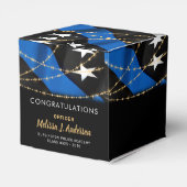 Polizeibeamter Abschluss Thin Blue Line Party Geschenkschachtel (Rückseite)