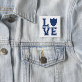 Polizeibeamter Abzeichen - L O V E Button (Beispiel)