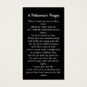 Polizeibeamter Beerdigung Strafverfolgung wegen Ge (Rückseite)