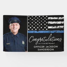 Polizeibeamter Foto für die Vollstreckung von Ausk Banner