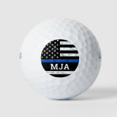 Polizeibeamter für die benutzerdefinierte Monogram Golfball (Vorderseite)