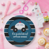 Polizeibeamter für Polizist Pappteller (Party)