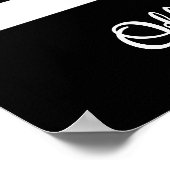 Polizeibeamter Gebet Geschenk Thin Blue Line Poster (Ecke)