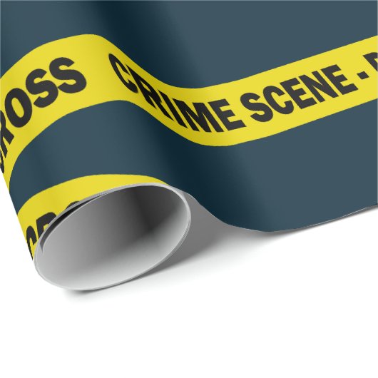 Polizeibeamter Geburtstag oder Büro Humor für das  Geschenkpapier (Rolleneckpunkt)