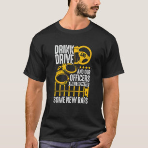 Polizeibeamter Inspektor für einen Sheriff T-Shirt