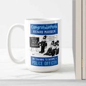 Polizeibeamter Kaffeetasse