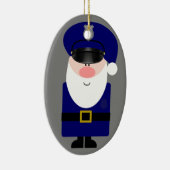 Polizeibeamter Keramik Ornament (Rechts)