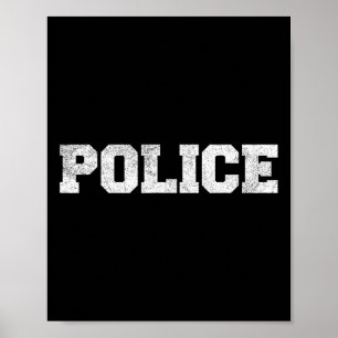 Polizeibeamter Kostümbekleidung Poster