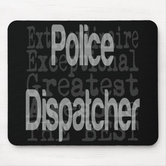 Polizeibeamter Mousepad (Vorne)