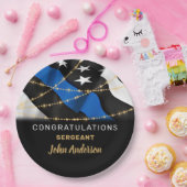 Polizeibeamter Party Glückwunsch Ruhestand Pappteller (Party)