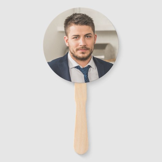 Polizeibeamter Party Thin Blue Line Gratulation Fächer (Rückseite)