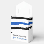 Polizeibeamter Party Thin Blue Line Gratulation Geschenkschachtel (Geöffnet)