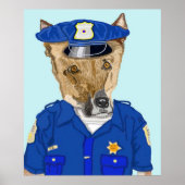 Polizeibeamter Ruff Poster (Vorne)