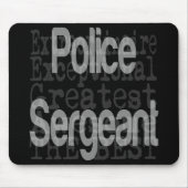 Polizeibeamter Sonderbeauftragter Mousepad (Vorne)